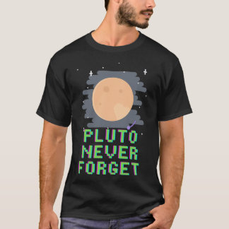 Pluto vergeet nooit t-shirt