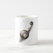 Pluto Verre Omen Dwergplaneet Mok (Center)