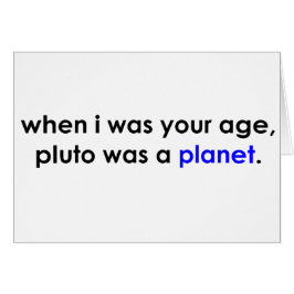Pluto was een planeet?!?