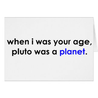 Pluto was een planeet?!?