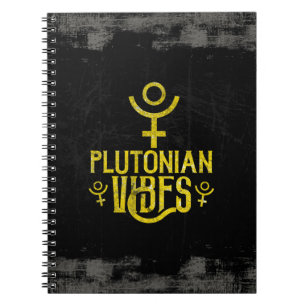 Plutoiaanse Vibe Schorpioen Astrologie Zodiac Plut Notitieboek