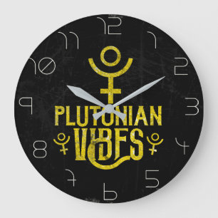Plutonian Vibes Scorpio Astrology Zodiac Pluto Grote Klok