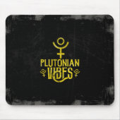 Plutonian Vibes Scorpio Astrology Zodiac Pluto Muismat (Voorkant)