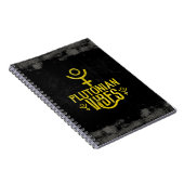 Plutonian Vibes Scorpio Astrology Zodiac Pluto Notitieboek (Rechterzijde)