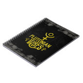 Plutonian Vibes Scorpio Astrology Zodiac Pluto Notitieboek (Linkerzijde)