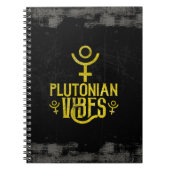 Plutonian Vibes Scorpio Astrology Zodiac Pluto Notitieboek (Voorkant)