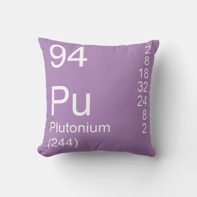 Plutonium Kussen (Voorkant)