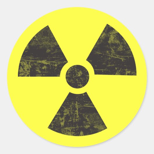 Plutonium - PU Ronde Sticker (Voorkant)