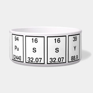 plutoniumnatrium-yttrium (PuSSY) Voerbakje