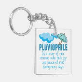 Pluviophile Sleutelhanger (Voorkant Links)
