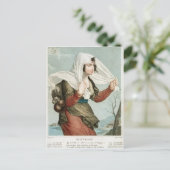 Pluviose vijfde maand Republikein Briefkaart (Staand voorkant)