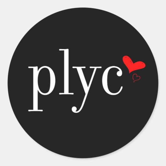 PLYC STICKERS (Voorkant)