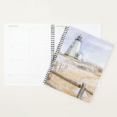 Plymought Lighthouse Watercolor Planner (Display)