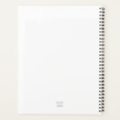 Plymought Lighthouse Watercolor Planner (Achterkant)