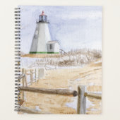 Plymought Lighthouse Watercolor Planner (Voorkant)