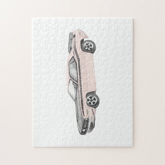 Plymouth Barracuda 1970 Legpuzzel (Verticaal)