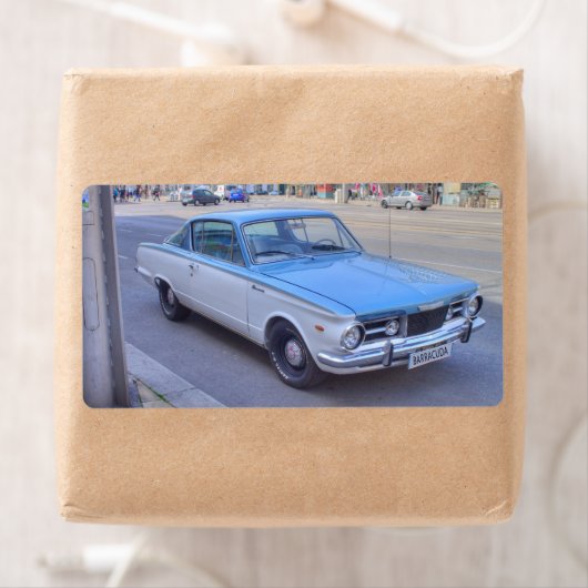 Plymouth Barracuda Etiket (Insitu)