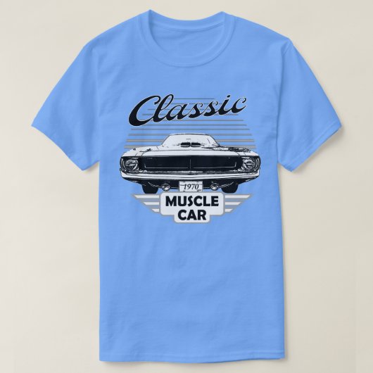 Plymouth Barracuda Klassieke Amerikaanse Spier jar T-shirt (Design voorkant)