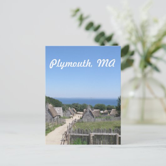 Plymouth Briefkaart (Staand voorkant)