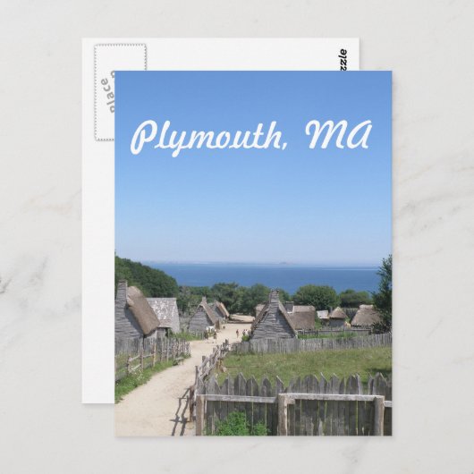 Plymouth Briefkaart (Voorkant / Achterkant)