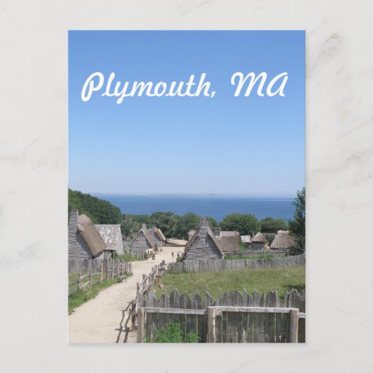 Plymouth Briefkaart (Voorkant)