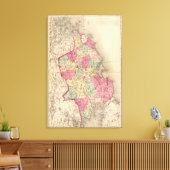 Plymouth County Canvas Afdruk (Insitu (Woonkamer))