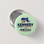 Plymouth County voor Joe Kennedy 2020 Ronde Button 3,2 Cm (Voorkant /achterkant)