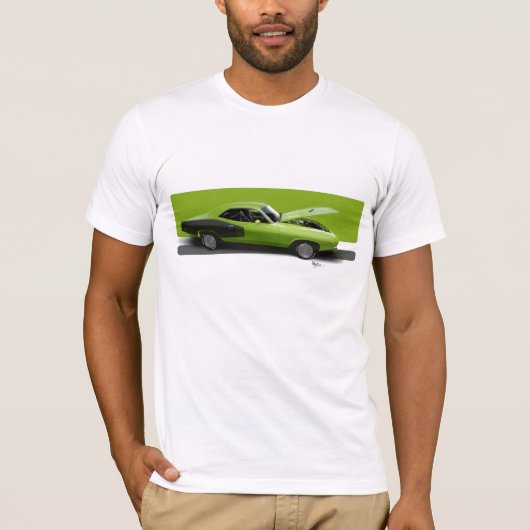 Plymouth Cuda 402 T-shirt (Voorkant)