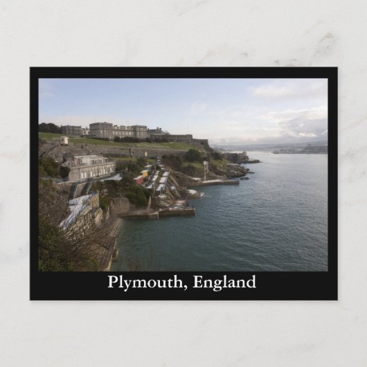 Plymouth, Engeland Briefkaart (Voorkant)