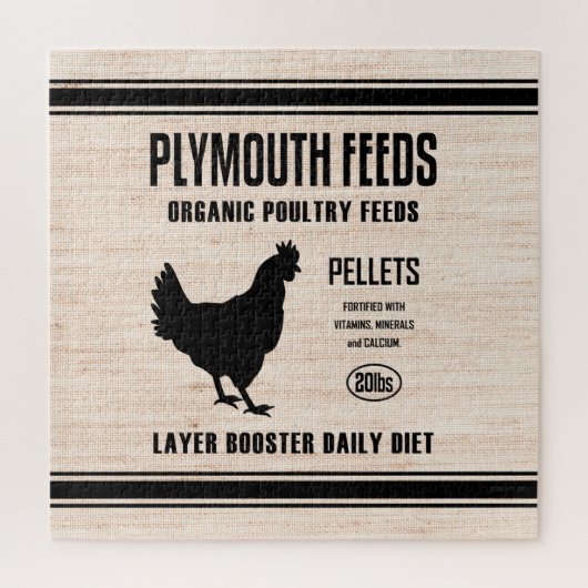 PLYMOUTH FEED LEGPUZZEL (Verticaal)