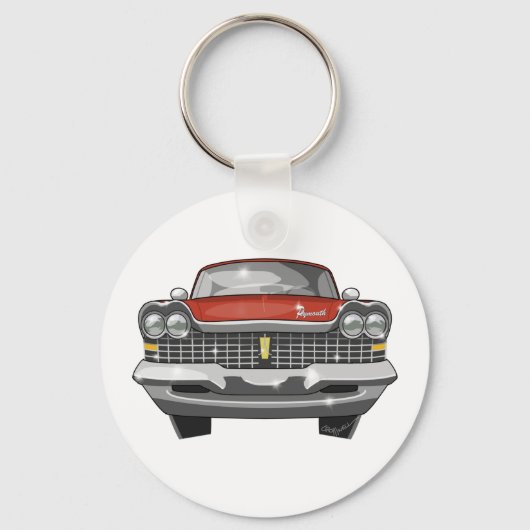 Plymouth Fury 1959 Sleutelhanger (Voorkant)