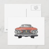 Plymouth Fury 1961 Briefkaart (Voorkant / Achterkant)