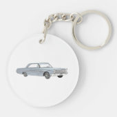 Plymouth Fury 1965 Sleutelhanger (Achterkant)