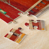 Plymouth Indiana kerstgroeten Legpuzzel (Zijkant)