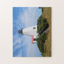 Plymouth Lighthouse, "de Gurnet" Massachusetts Legpuzzel