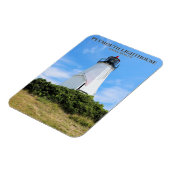 Plymouth Lighthouse, "de Gurnet" Massachusetts Magneet (Linkerzijde)