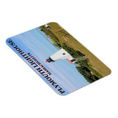 Plymouth Lighthouse, "de Gurnet" Massachusetts Magneet (Rechterzijde)