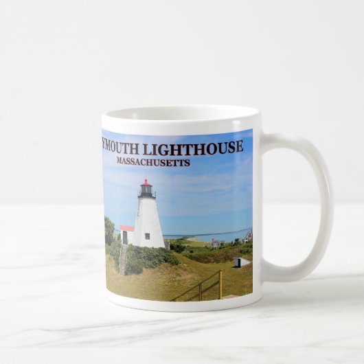 Plymouth Lighthouse, de Gurnet, Massachusetts Mok (Rechts)