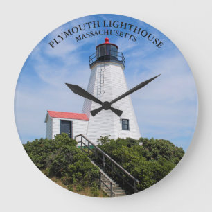 Plymouth Lighthouse, Massachusetts  Grote Klok
