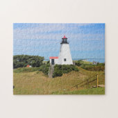 Plymouth Lighthouse, Massachusetts Legpuzzel (Horizontaal)