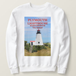 Plymouth Lighthouse , Massachusetts Sweatshirt