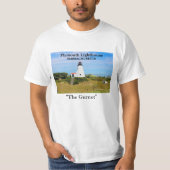 Plymouth Lighthouse, The Gurnet, MA T-Shirt (Voorkant)