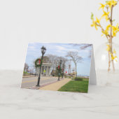 Plymouth MA waterfront Kaart (Gele Bloem)