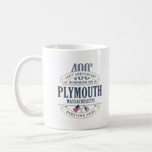 Plymouth, Massachusetts 400e Jubileum Mok
