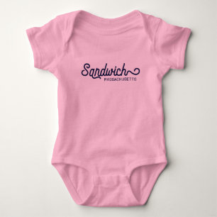 Plymouth Massachusetts Baby Bodysuit