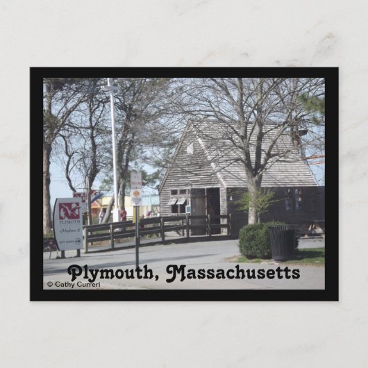 Plymouth, Massachusetts Briefkaart (Voorkant)