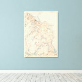 Plymouth, Massachusetts Canvas Afdruk (Insitu (Houten vloer))