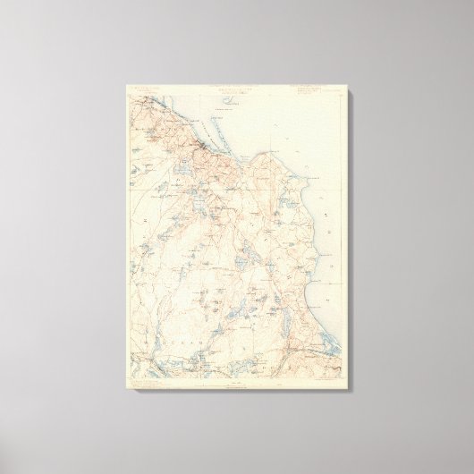 Plymouth, Massachusetts Canvas Afdruk (Voorkant)