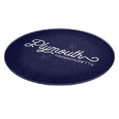 Plymouth Massachusetts Nautical Cutting Board Snijplank (Hoek)