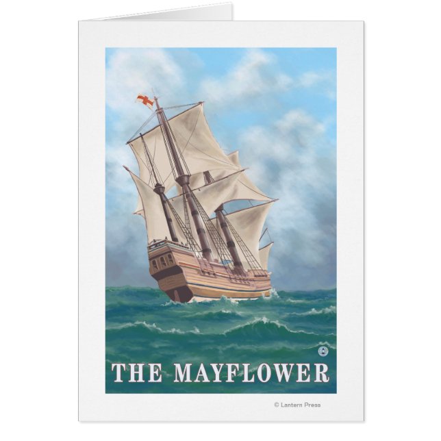 Plymouth, MassachusettsView of the Mayflower (Voorkant)